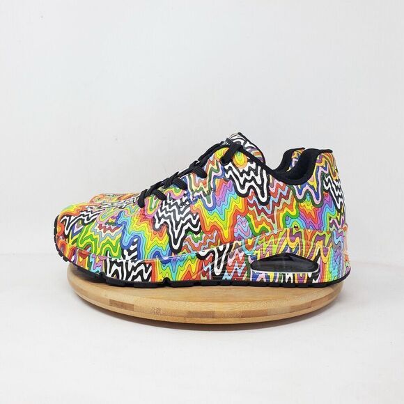 Skechers Jen Stark Shoes Womens 7 Uno Infinite Drip Sneaker Rainbow Colorful - Picture 1 of 15